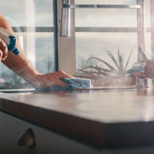 Professional cleaning service in The Woodlands, Texas with trained staff
